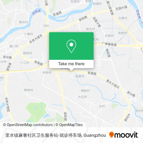 里水镇麻奢社区卫生服务站-就诊停车场 map