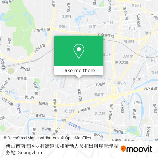 佛山市南海区罗村街道联和流动人员和出租屋管理服务站 map