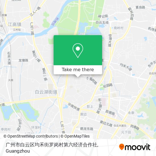 广州市白云区均禾街罗岗村第六经济合作社 map