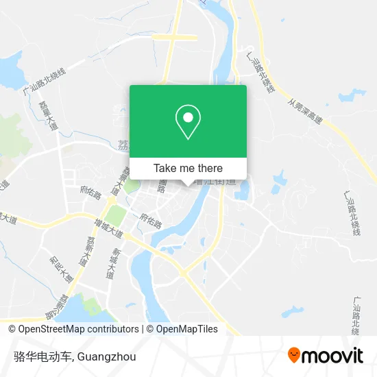 骆华电动车 map