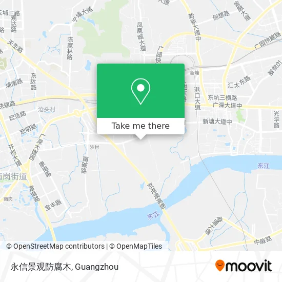 永信景观防腐木 map