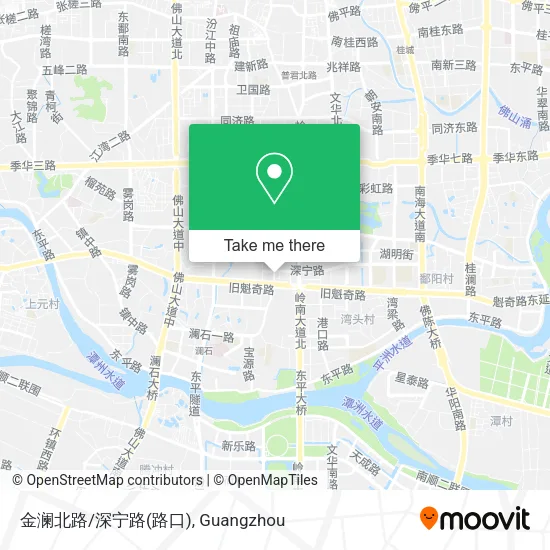 金澜北路/深宁路(路口) map