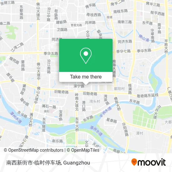 南西新街市-临时停车场 map
