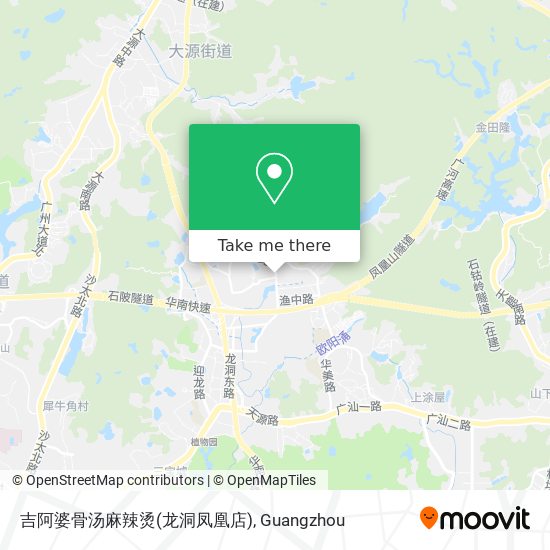 吉阿婆骨汤麻辣烫(龙洞凤凰店) map