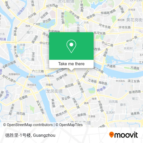 德胜里-1号楼 map