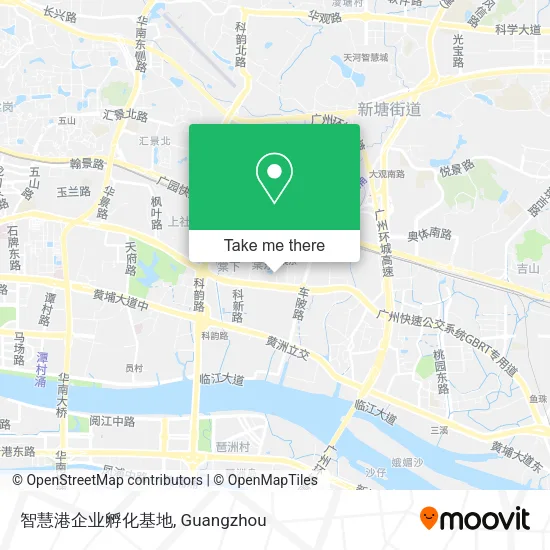智慧港企业孵化基地 map