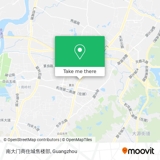 南大门商住城售楼部 map