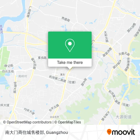 南大门商住城售楼部 map