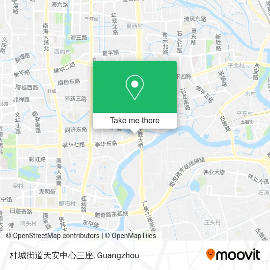 桂城街道天安中心三座 map