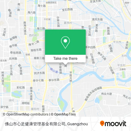 佛山市心足健康管理基金有限公司 map