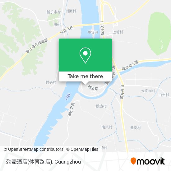 劲豪酒店(体育路店) map