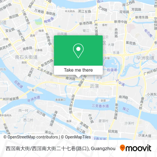 西滘南大街/西滘南大街二十七巷(路口) map