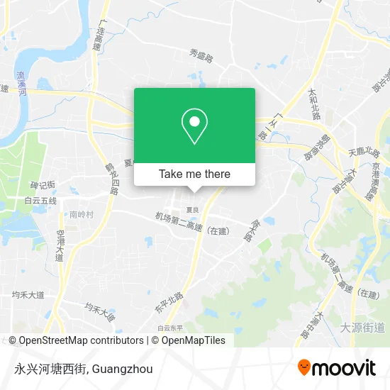 永兴河塘西街 map