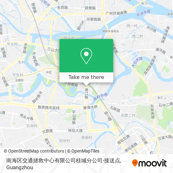 南海区交通拯救中心有限公司桂城分公司-接送点 map
