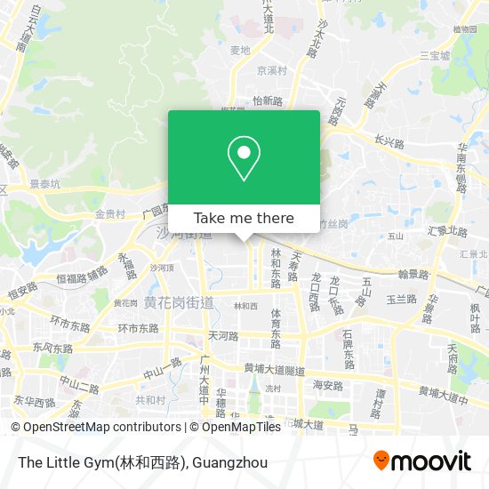 The Little Gym(林和西路) map