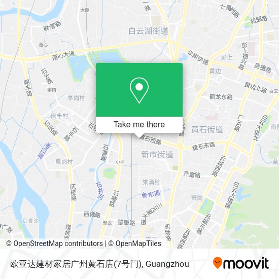 欧亚达建材家居广州黄石店(7号门) map