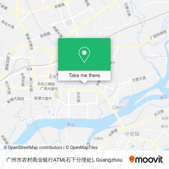 广州市农村商业银行ATM(石下分理处) map