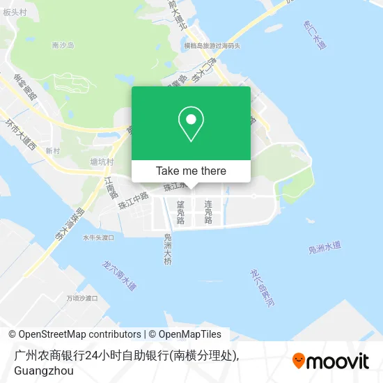 广州农商银行24小时自助银行(南横分理处) map