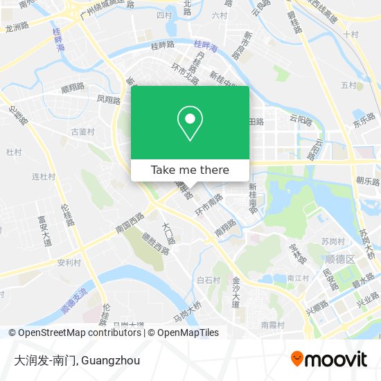 大润发-南门 map