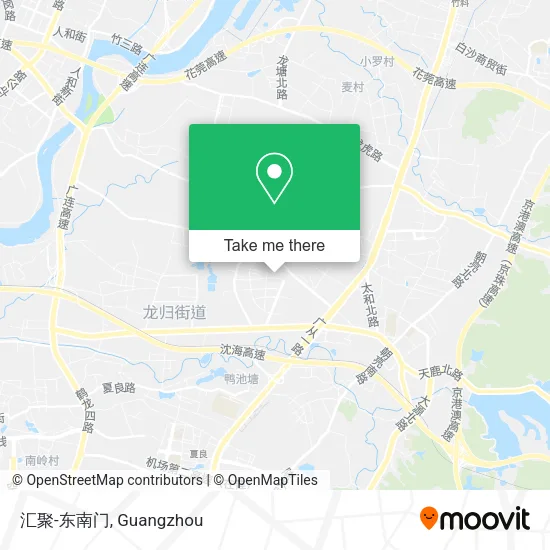 汇聚-东南门 map