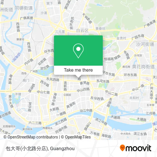 包大哥(小北路分店) map