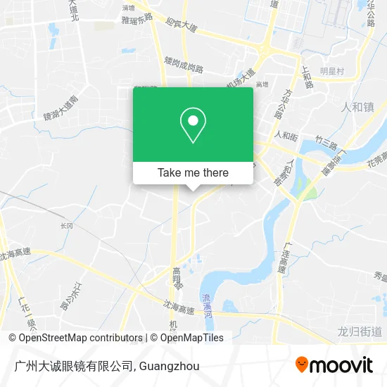 广州大诚眼镜有限公司 map