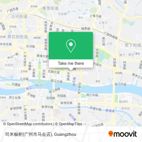 司米橱柜(广州市马会店) map