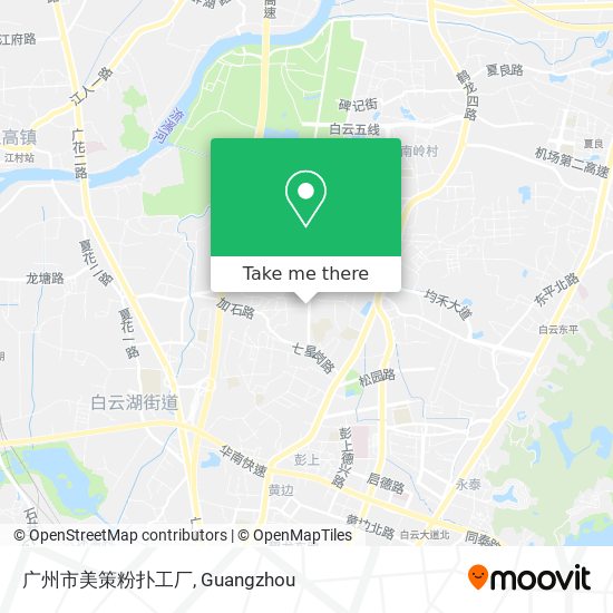 广州市美策粉扑工厂 map