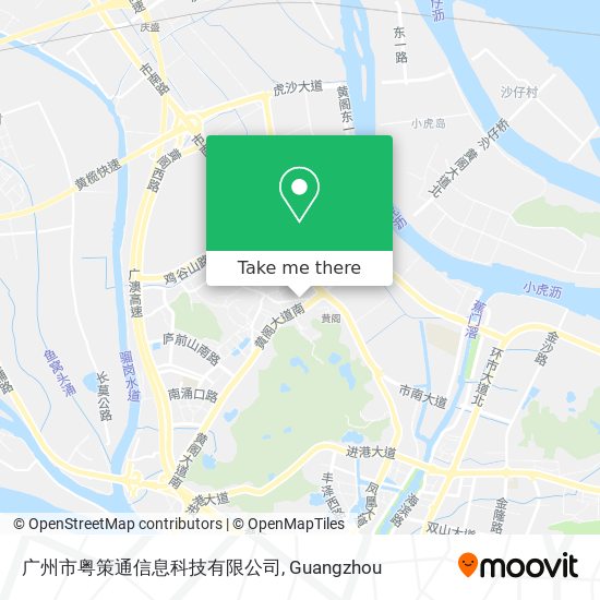 广州市粤策通信息科技有限公司 map
