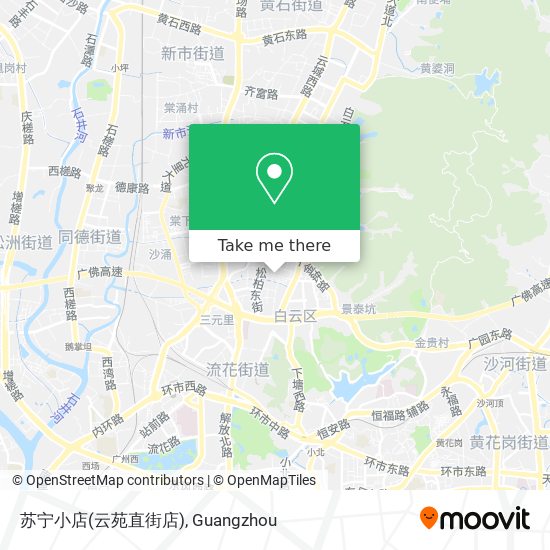 苏宁小店(云苑直街店) map