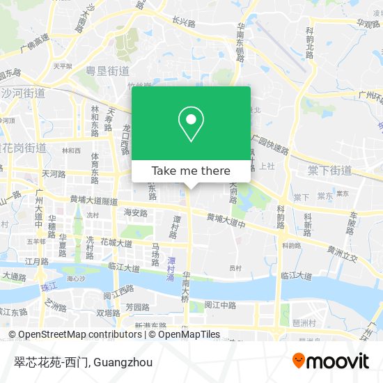 翠芯花苑-西门 map