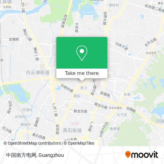 中国南方电网 map