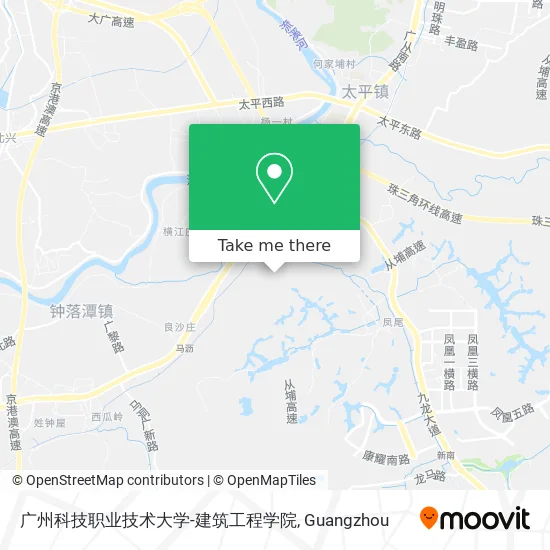 广州科技职业技术大学-建筑工程学院 map