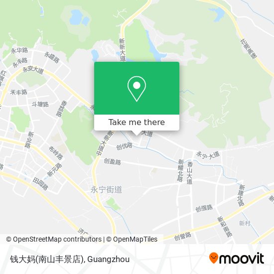 钱大妈(南山丰景店) map