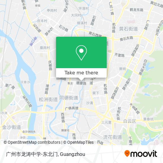 广州市龙涛中学-东北门 map