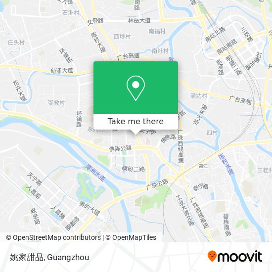 姚家甜品 map