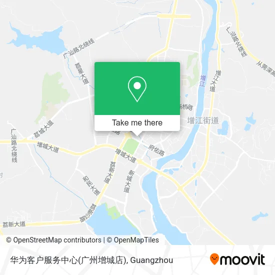 华为客户服务中心(广州增城店) map
