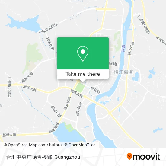 合汇中央广场售楼部 map