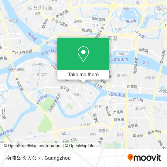 南浦岛长大公司 map