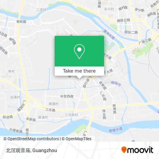 北滘观音庙 map
