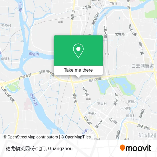 德龙物流园-东北门 map