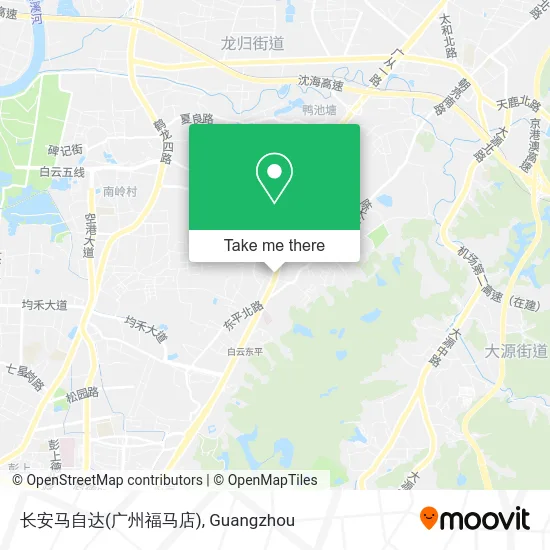 长安马自达(广州福马店) map