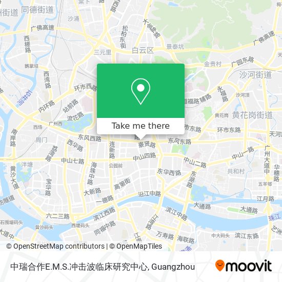 中瑞合作E.M.S.冲击波临床研究中心 map