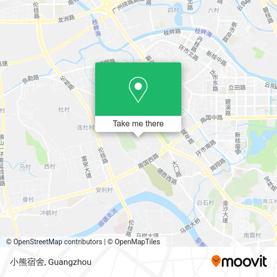 小熊宿舍 map