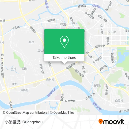 小熊童品 map