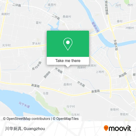 川华厨具 map