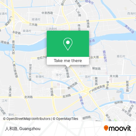 人和路 map