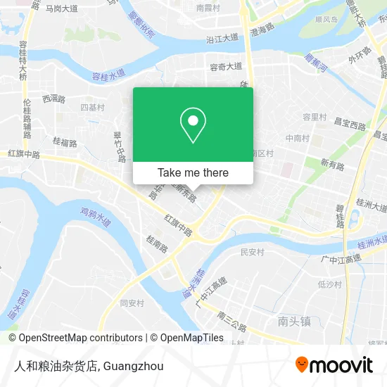 人和粮油杂货店 map