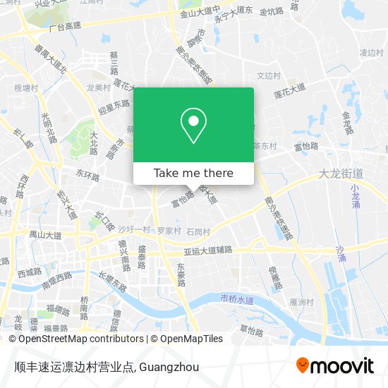 顺丰速运凛边村营业点 map