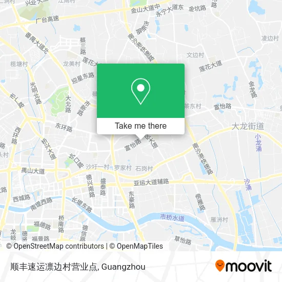 顺丰速运凛边村营业点 map